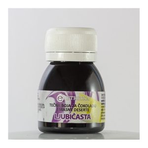 Ljubičasta boja za čokoladu i masne deserte